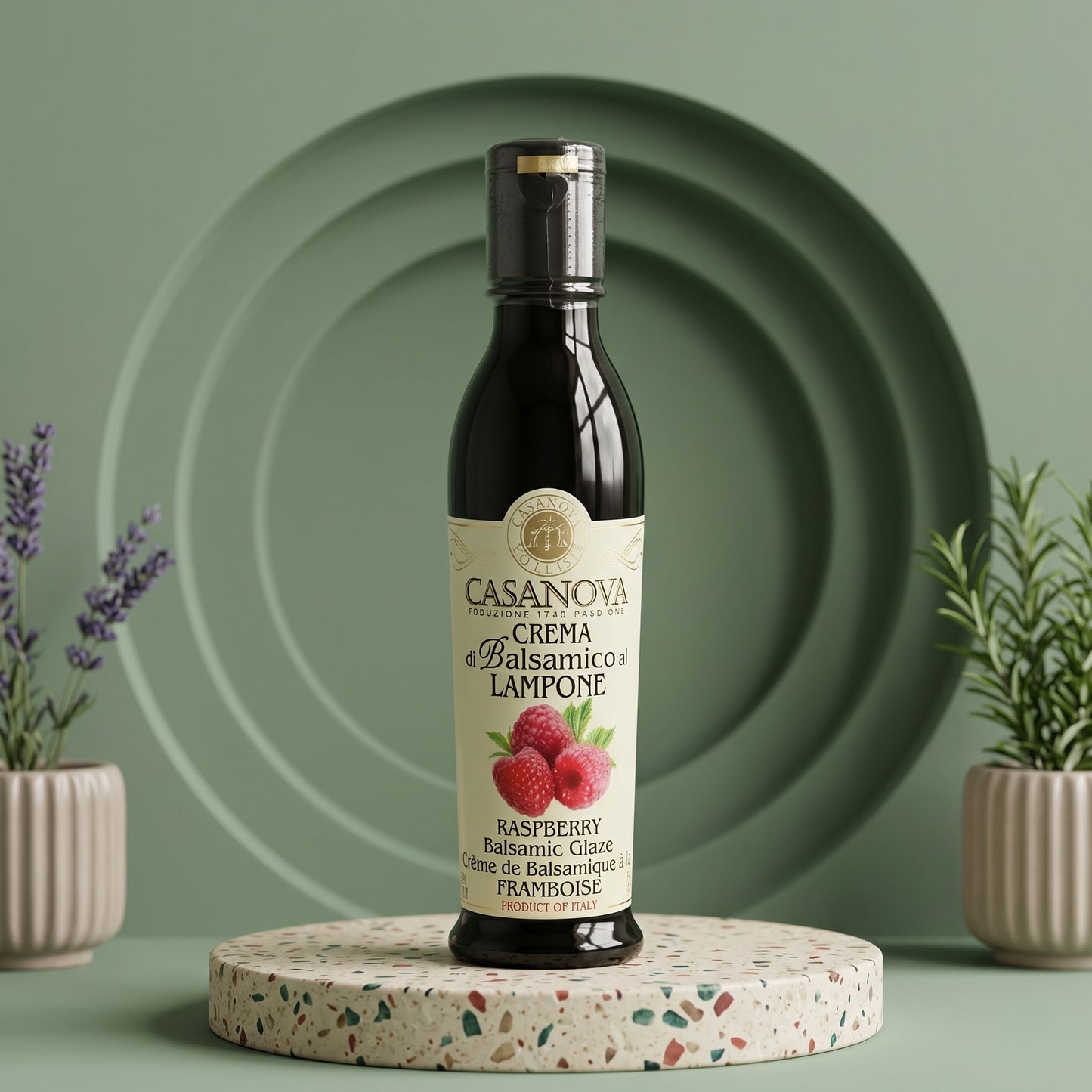 CASANOVA Balsamico Creme Himbeere – Fruchtige Premium-Gourmetcreme