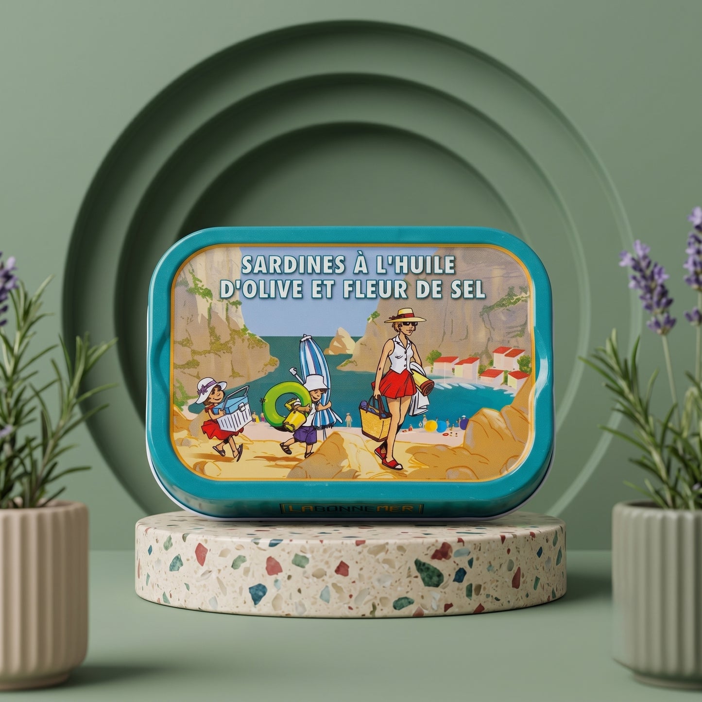 FERRIGNO Sardinen in Olivenöl & Fleur de Sel 115g – Französische Premium-Spezialität