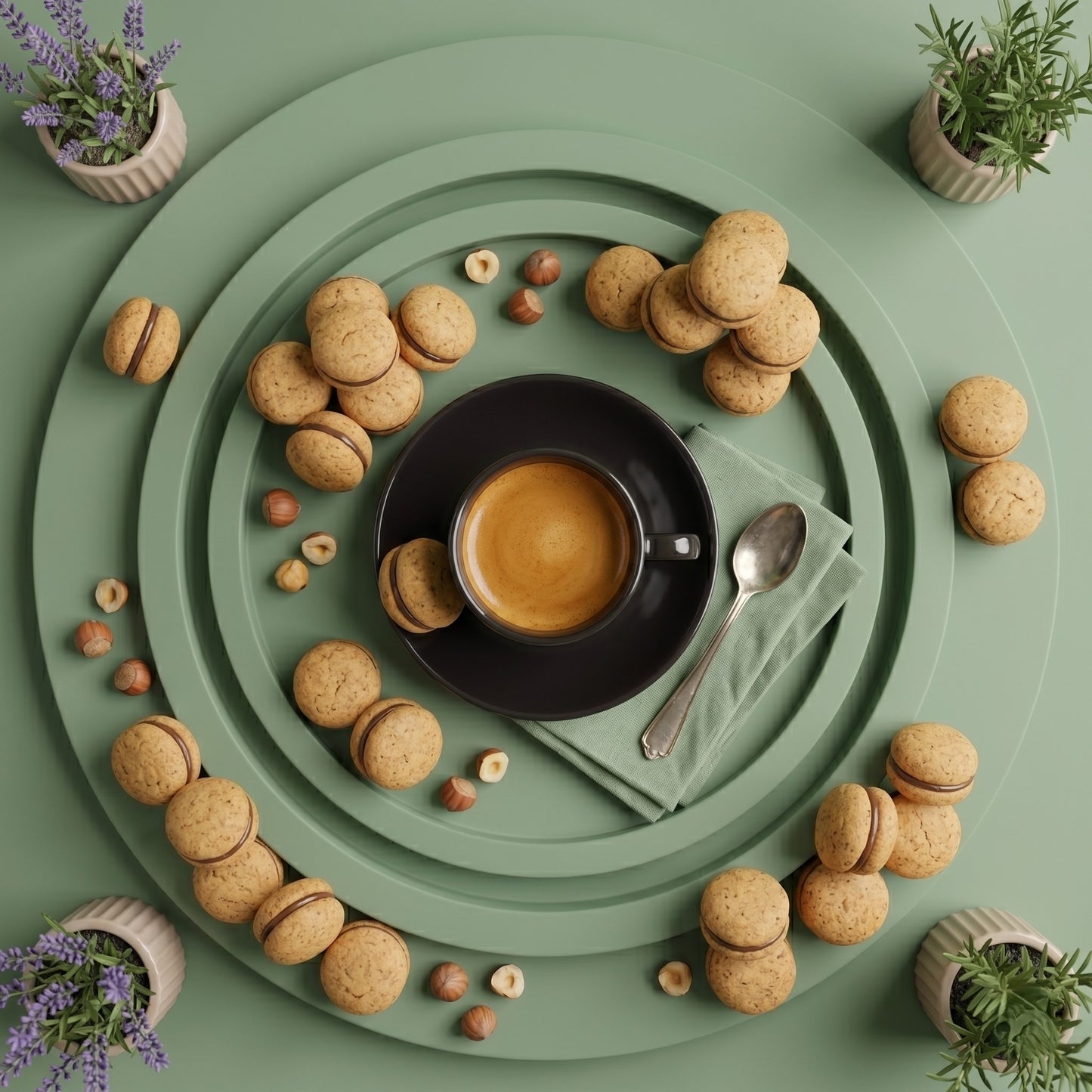 Original italienische Baci di Dama – Piemonteser Haselnuss-Damenküsse