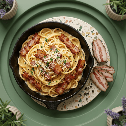 Guanciale luftgetrocknet - Schweinebacke aus Italien - Delikatess Express