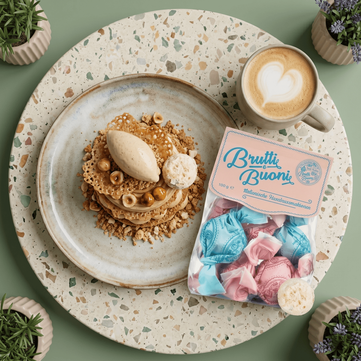 Haselnussbaisers Brutti e Buoni - Delikatess Express