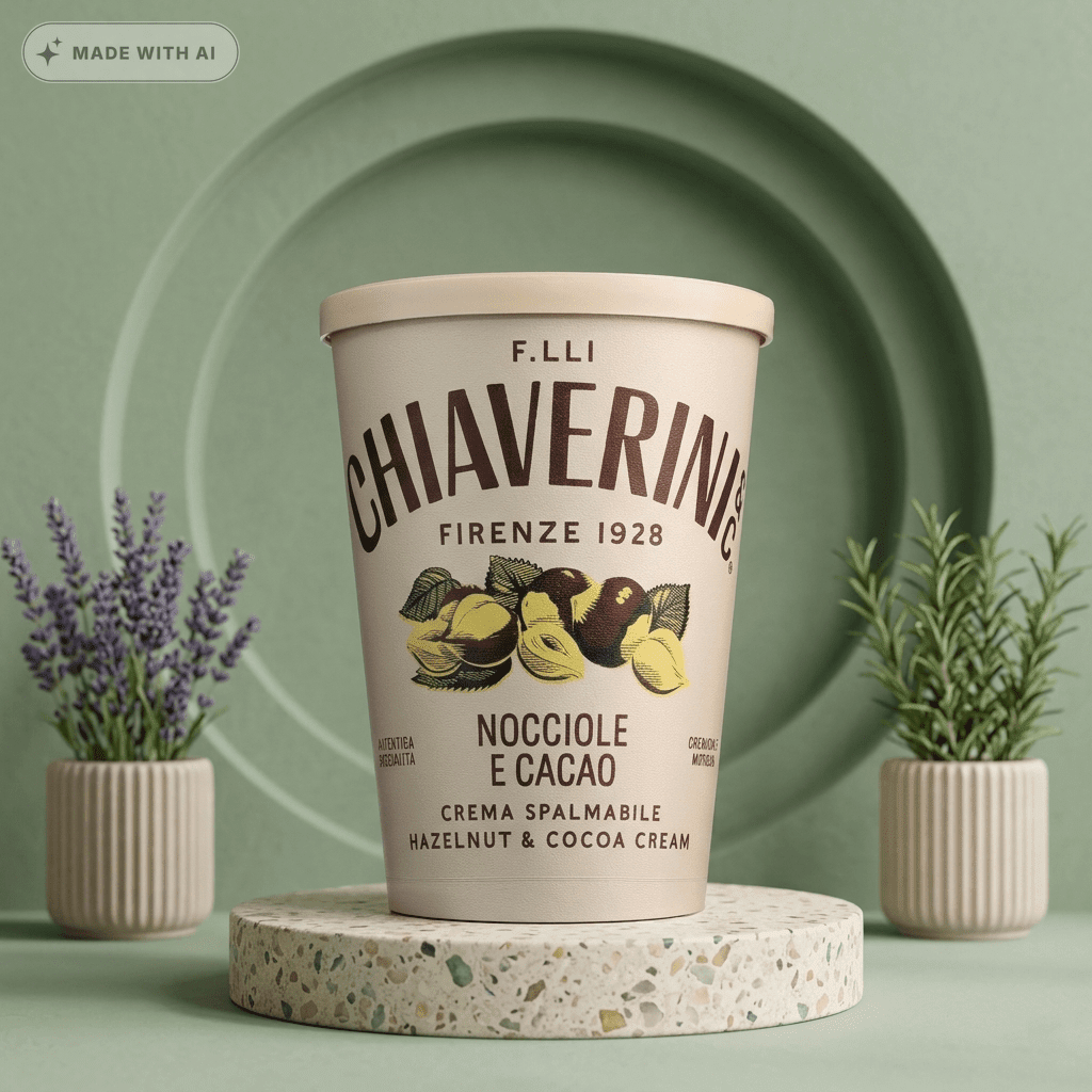 Haselnusscreme mit Kakao - Crema di nocciole e cacao - Delikatess Express