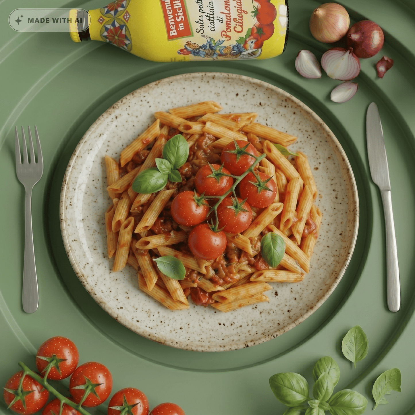 Kirschtomatensauce - Nudelsauce aus aromatischen Kirschtomaten - Delikatess Express