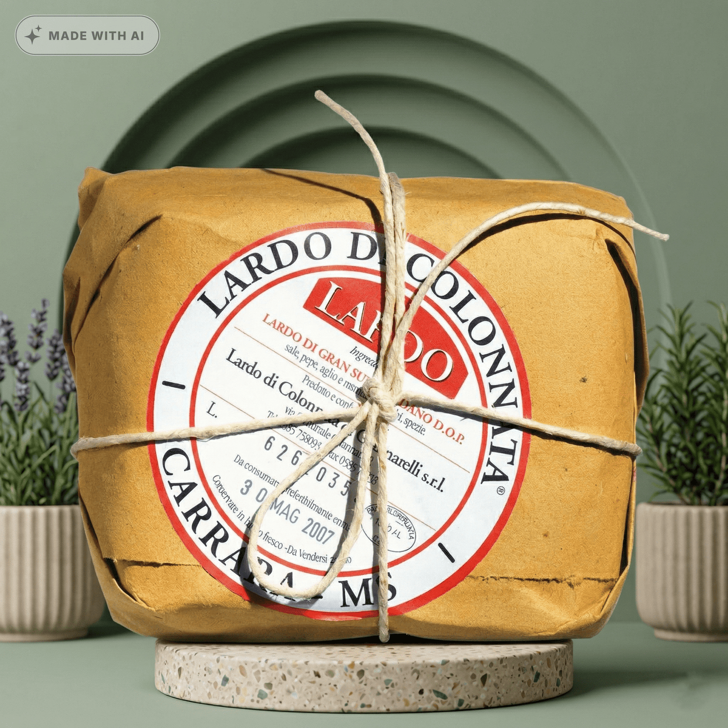 Lardo Giannarelli aus Colonnata - Delikatess Express