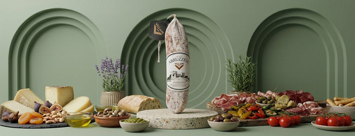 Salami Abruzzese: Die Krone italienischer Wurstkunst auf der Antipasti-Platte - Delikatess Express