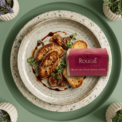 145g Gänsestopfleberblock - Foie Gras von ROUGIE - Delikatess Express