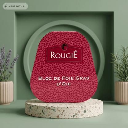 75g Gänsestopfleberblock - Foie Gras - Trapez von ROUGIE - Delikatess Express