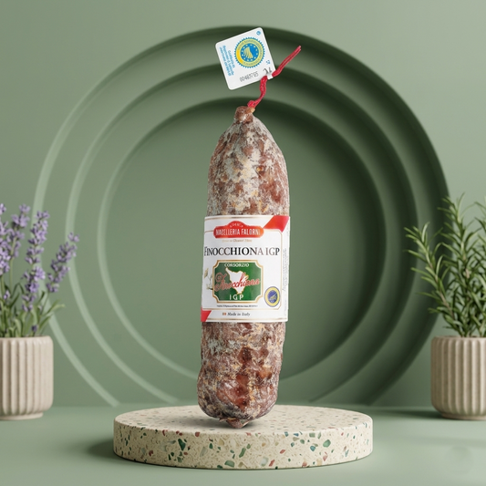 Fenchelsalami - Finocchiona, aus Bauchfleisch mit Wildfenchel FALORNI