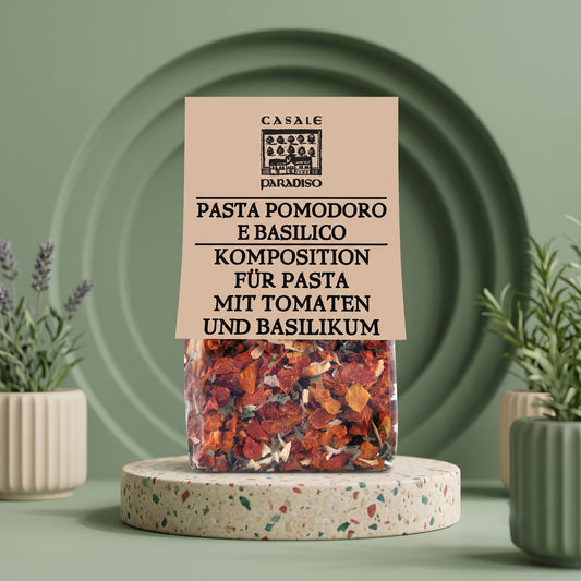CASALE PARADISO Pasta „Pomodoro e Basilico“ – Gewürzmischung Tomate-Basilikum