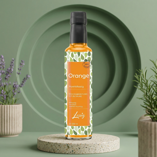 Orange & Essig - mild nur 3% Säure
