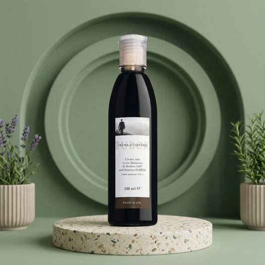 Original italienische Balsamicocreme mit Trüffeln – Crema di Aceto Balsamico di Modena IGP