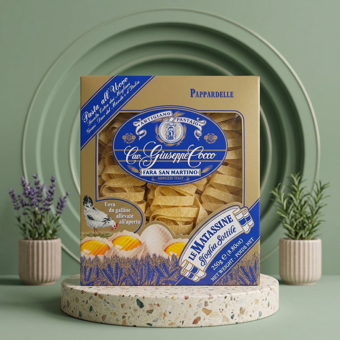 Pappardelle Nr. 15 von GIUSEPPE COCCO - Höchste Qualität