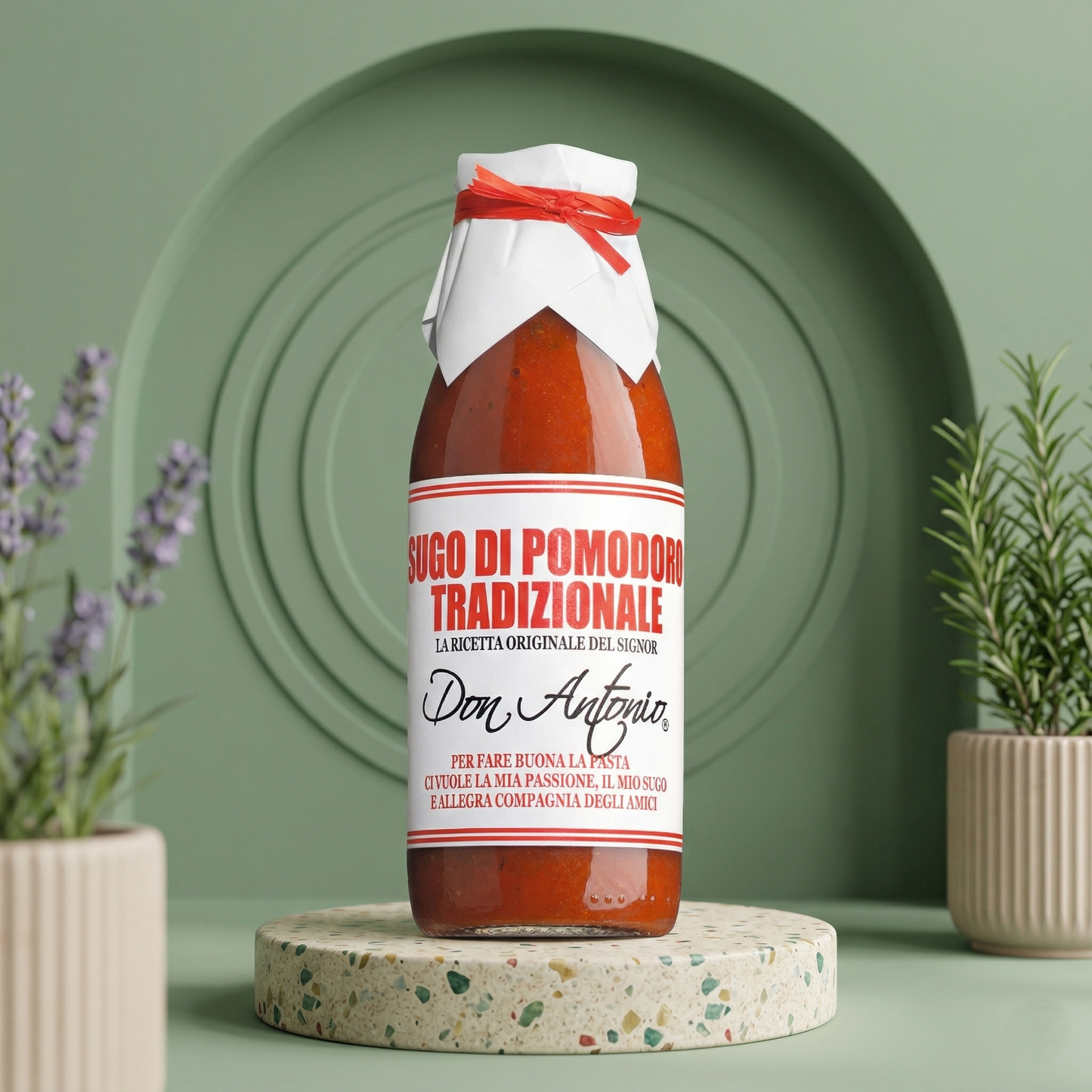 Tomatensauce mit Oregano - Sugo tradizionale Tomatensauce mit Oregano