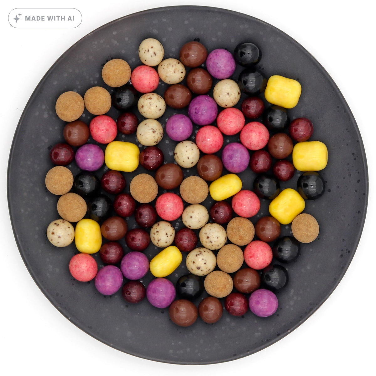 Knud Lakritz Geschenkset Frucht & Schokolade (550 g) – 8 Schoko-Kugeln - Delikatess Express