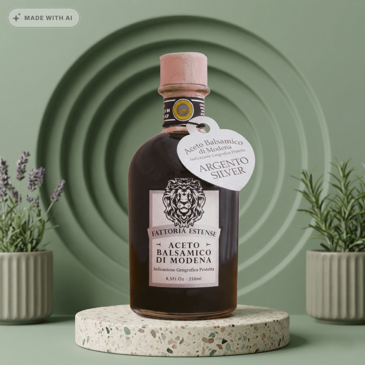 Aceto Balsamico di Modena I.G.P. - Argento - Delikatess Express