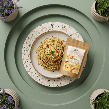 Aglio Olio Peperoncino Gewürz LESSIG - Delikatess Express