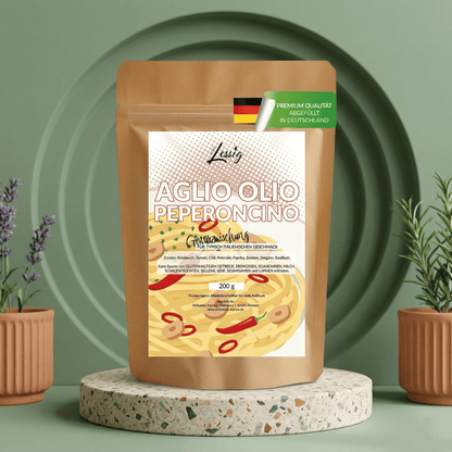 Aglio Olio Peperoncino Gewürz LESSIG - Delikatess Express