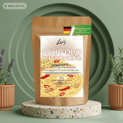Aglio Olio Peperoncino Gewürz von LESSIG - Delikatess Express