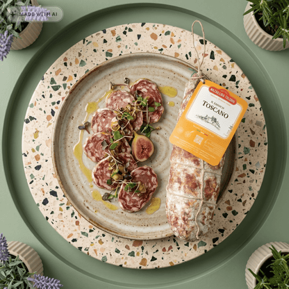 Authentische toskanische Salami - Salame Classico Toscano FALORNI - Delikatess Express