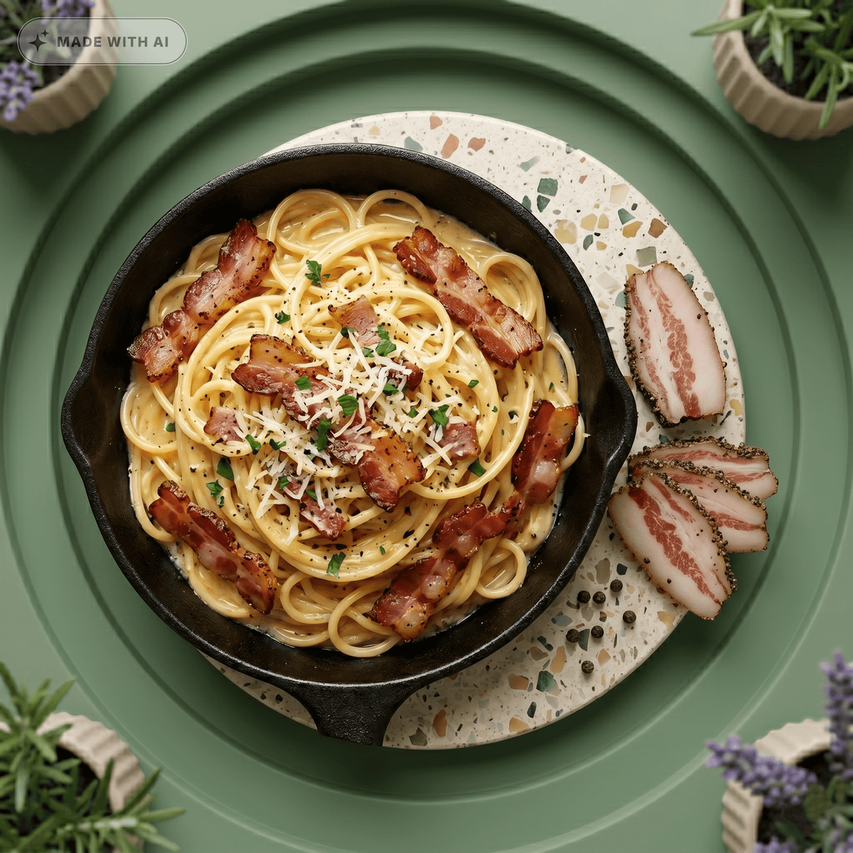 Authentisches Guanciale - Luftgetrocknete Schweinebacke aus Italien - Delikatess Express