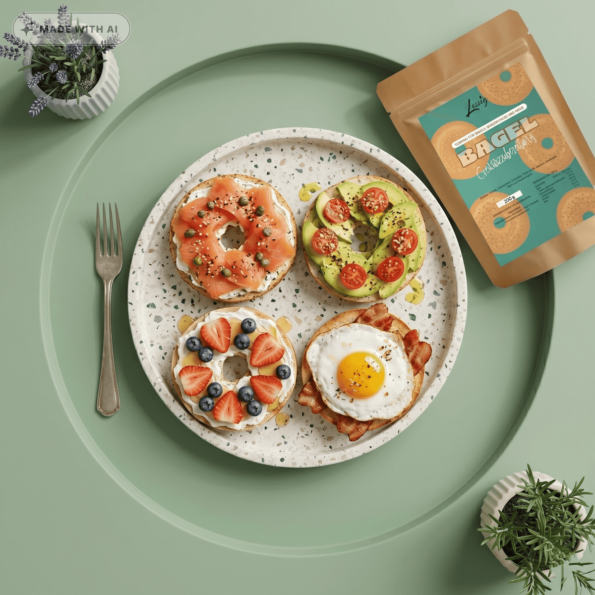 Bagel Gewürz - Everything But The Bagel Seasoning LESSIG - Delikatess Express