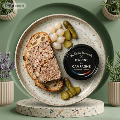 Bauerterrine mit Espelette Pfeffer - LES RECETTES GOURMANDES - Delikatess Express