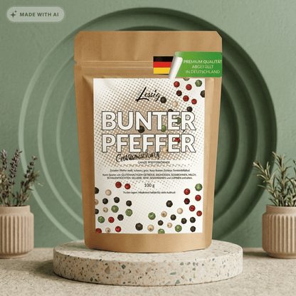 Bunter Pfeffer von LESSIG - Frische Vielfalt für Genießer - Delikatess Express