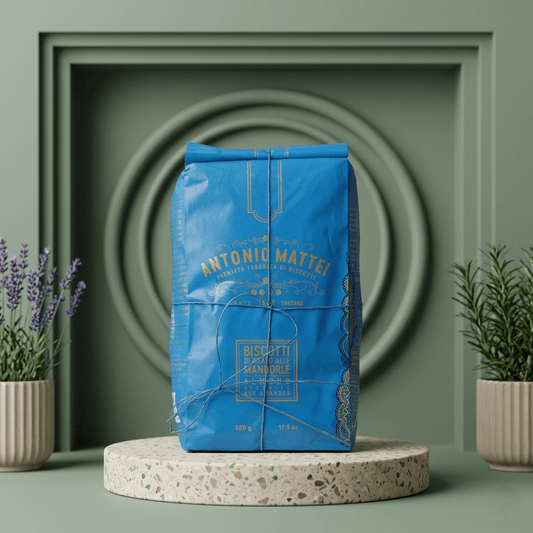Cantuccini La Mattonella - Toskanische Mandelkekse MATTEI - Delikatess Express