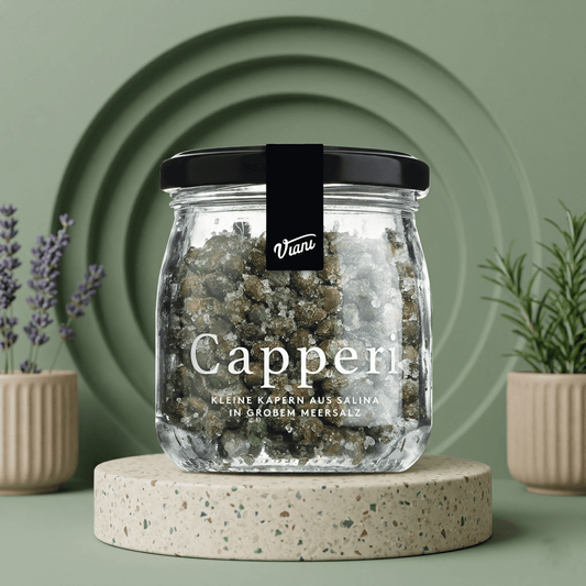 Capperi - kleine Kapern aus Salina - Delikatess Express