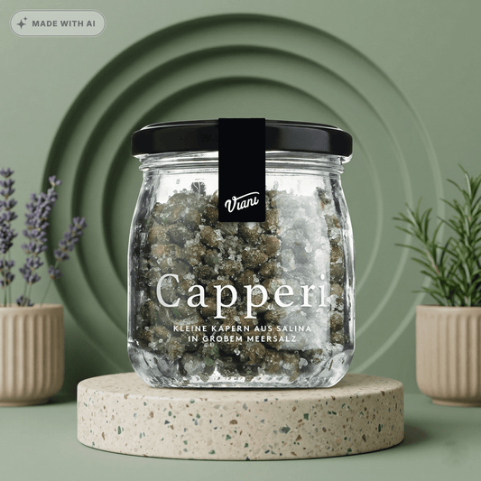 Capperi - kleine Kapern aus Salina - Delikatess Express