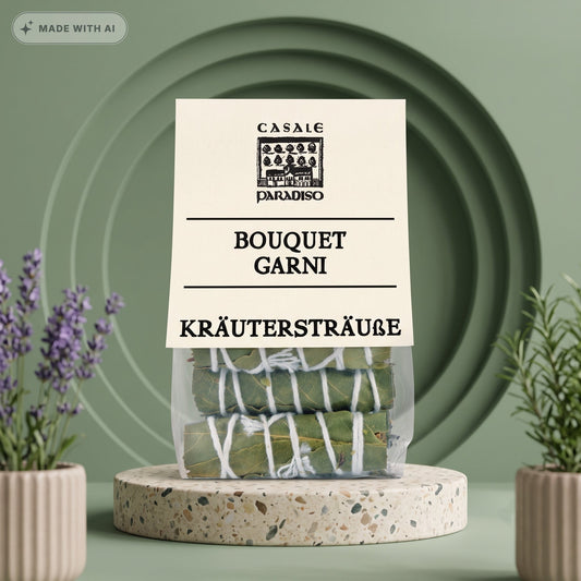 CASALE PARADISO Bouquet Garni – Traditionelles italienisches Kräutersträußchen - Delikatess Express