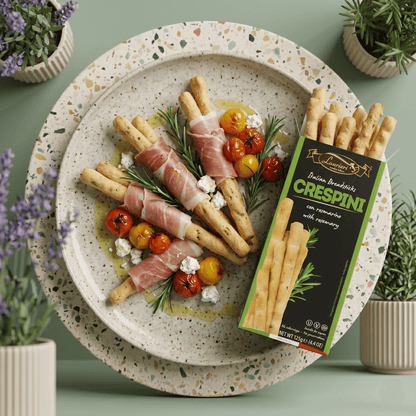 Crespini - Grissini Rosmarin 125g - Delikatess Express