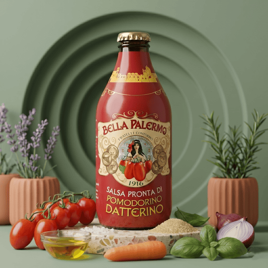 Datteltomatensauce - Nudelsauce aus aromatischen Datteltomaten - Delikatess Express