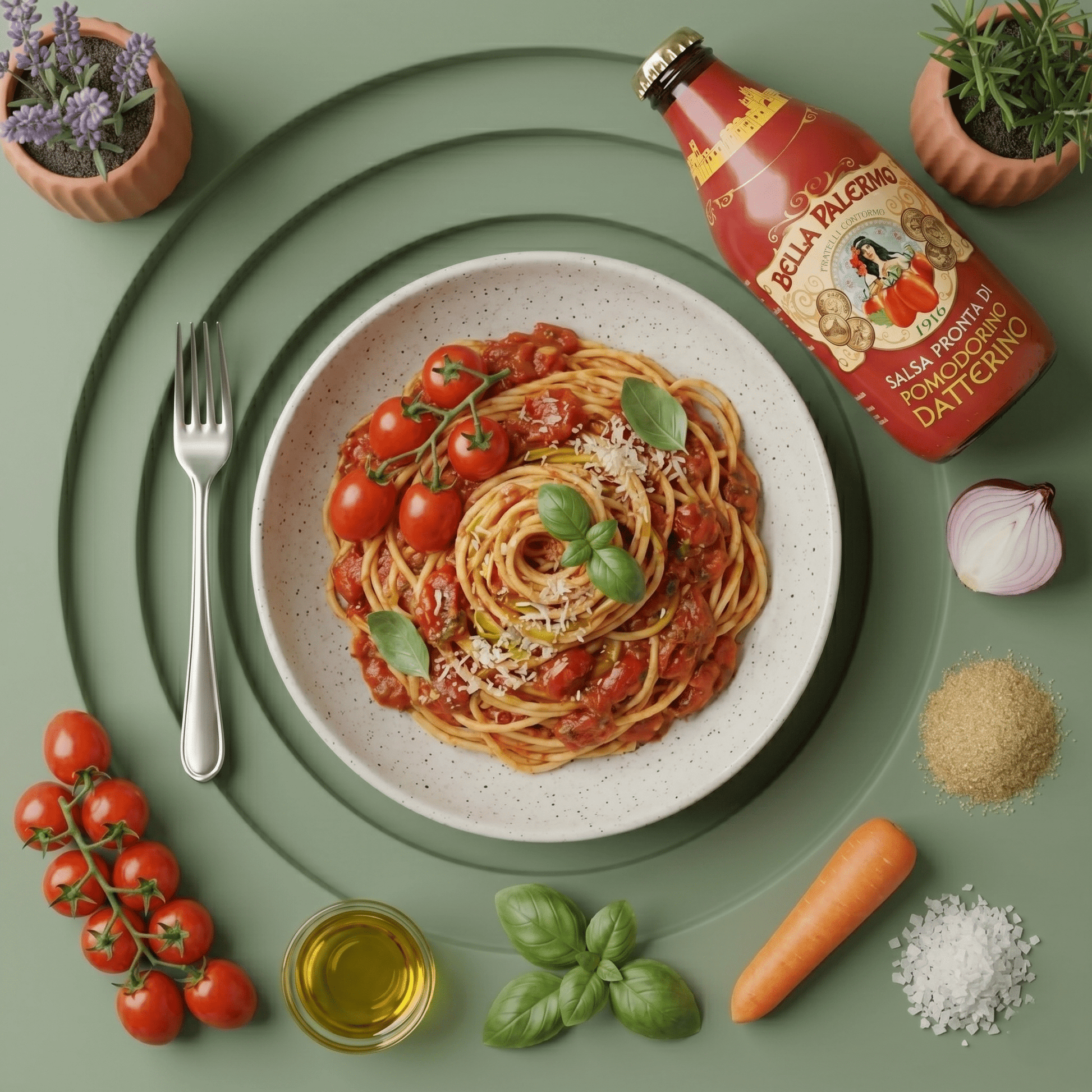 Datteltomatensauce - Nudelsauce aus aromatischen Datteltomaten - Delikatess Express