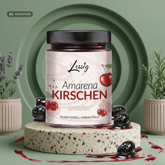 Delikate Maraschino Amarena Kirschen LESSIG - Delikatess Express