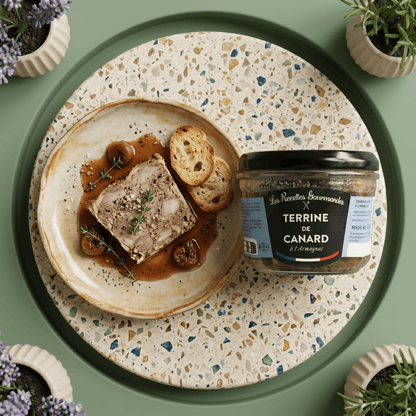 Ententerrine mit Armagnac - LES RECETTES GOURMANDES - Delikatess Express