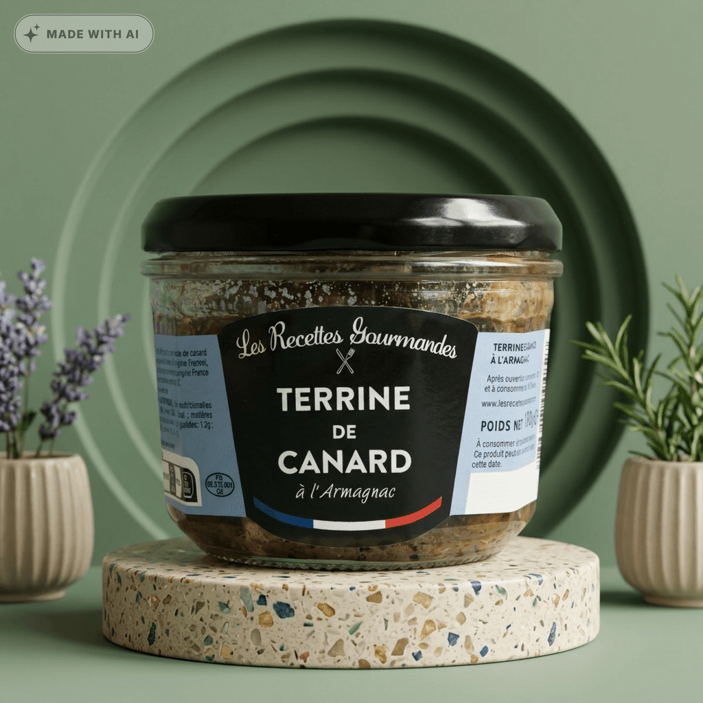 Ententerrine mit Armagnac - LES RECETTES GOURMANDES - Delikatess Express
