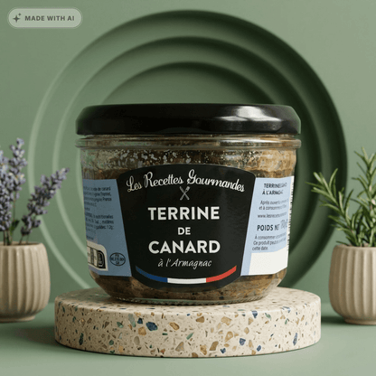 Ententerrine mit Armagnac - LES RECETTES GOURMANDES - Delikatess Express