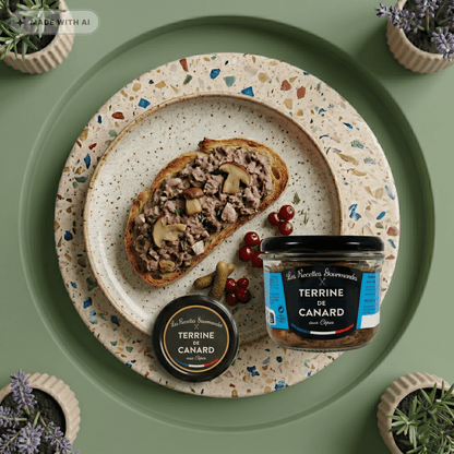 Ententerrine mit Steinpilzen - LES RECETTES GOURMANDES - Delikatess Express