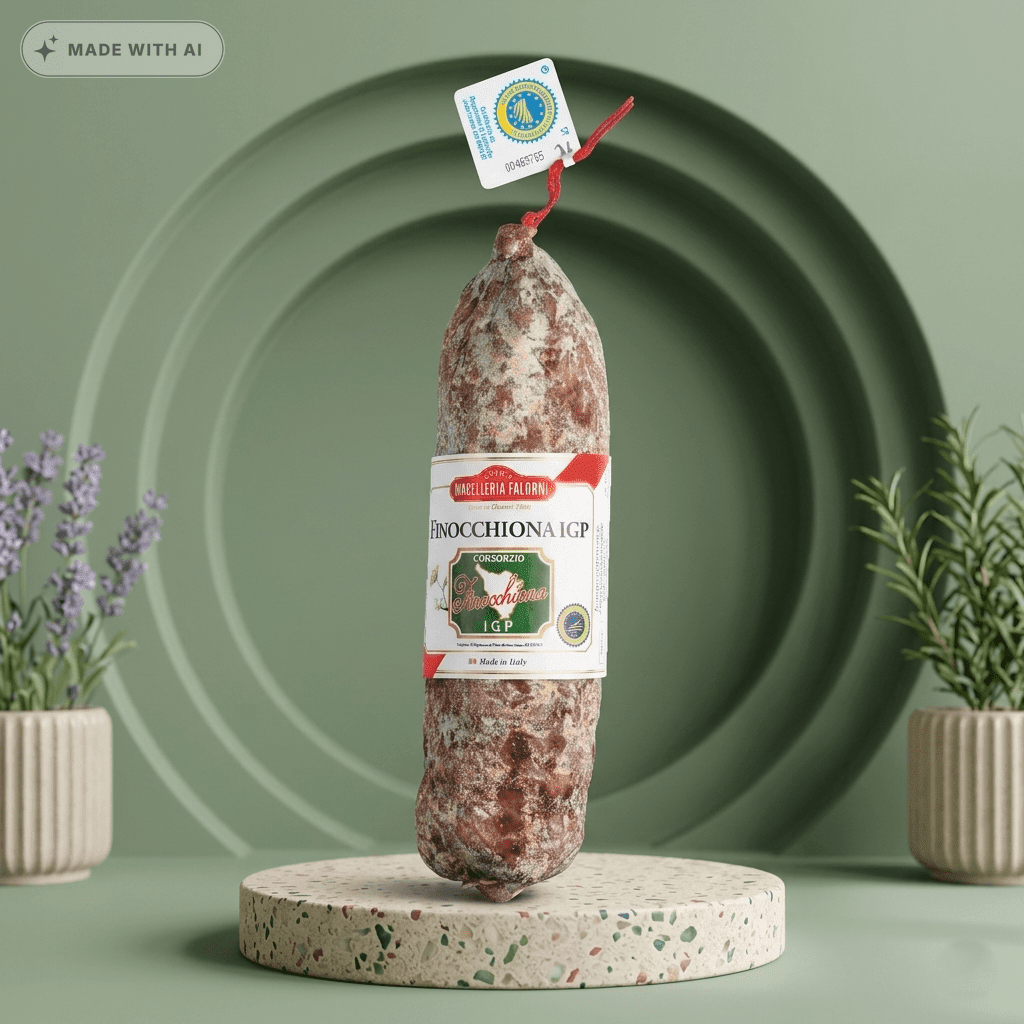 Fenchelsalami mit Wildfenchel - Genuss von FALORNI - Delikatess Express