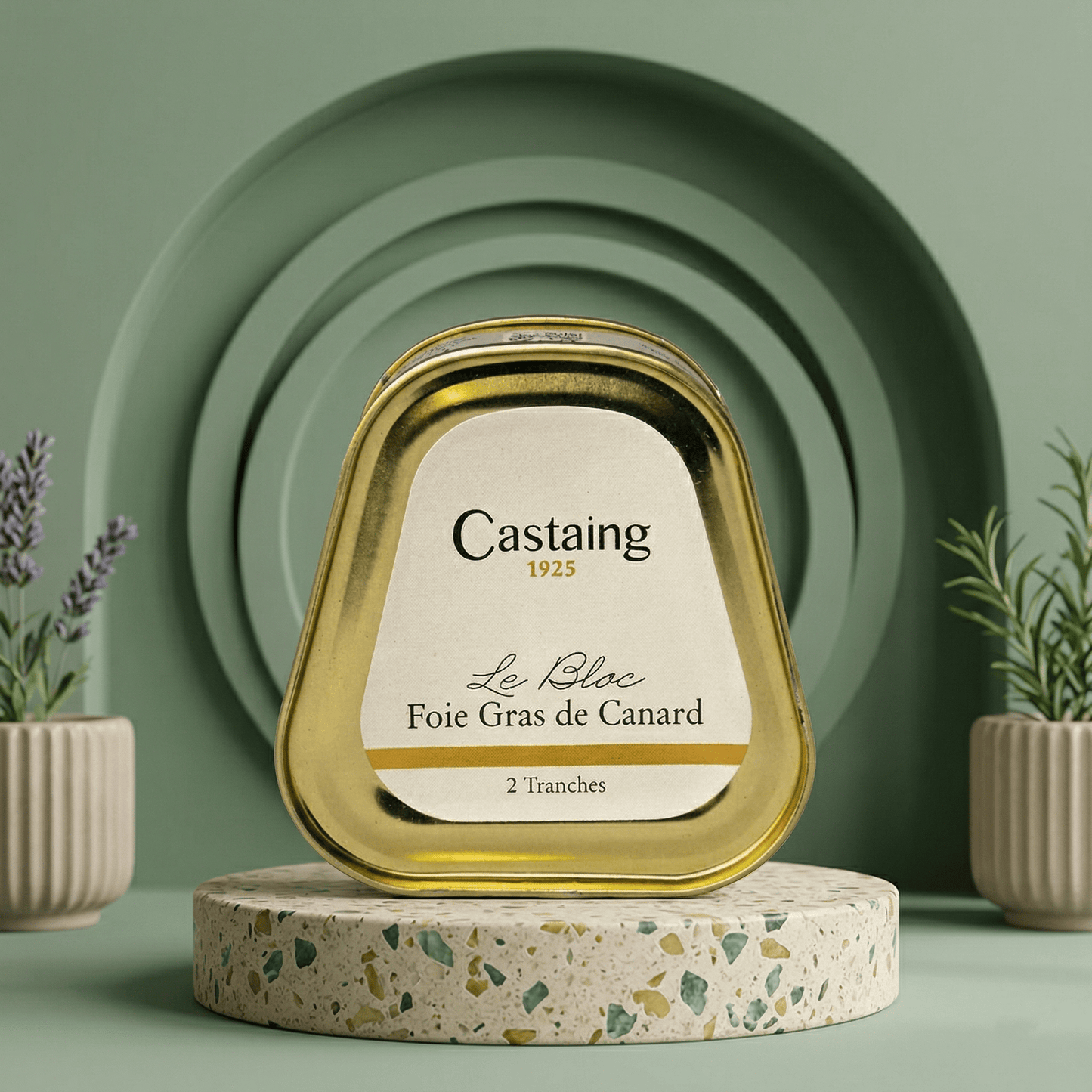 Foie Gras Enten - Block Trapeze CASTAING - Delikatess Express