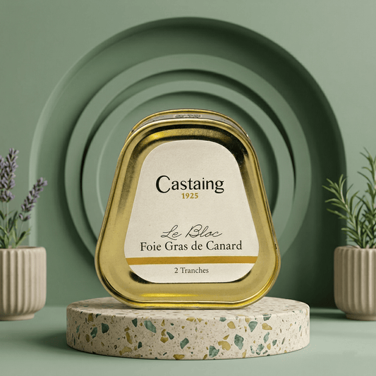Foie Gras Enten - Block Trapeze CASTAING - Delikatess Express