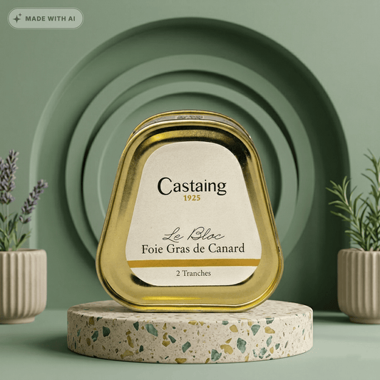 Foie Gras Enten-Block Trapeze CASTAING - Delikatess Express