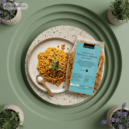 Fregola Sarda Pasta, Kugelpasta Tostada LIMFOOD - Delikatess Express