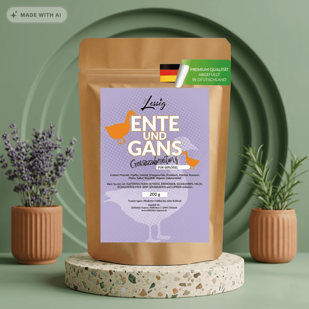 Gänse & Enten Braten Gewürz von LESSIG - Delikatess Express