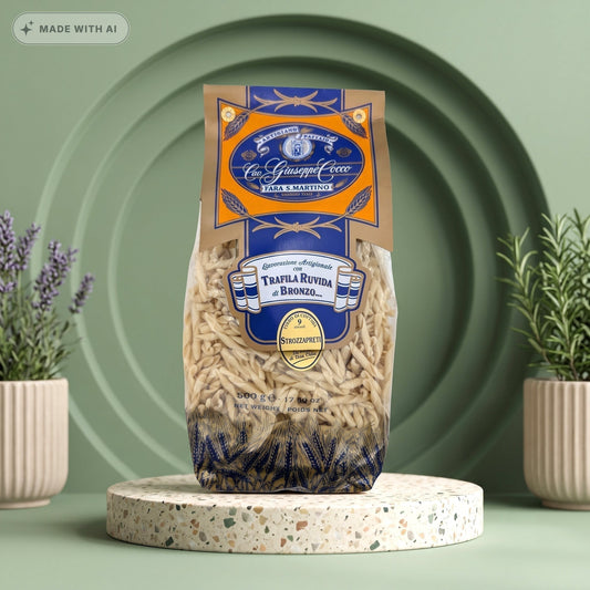 GIUSEPPE COCCO Strozzapreti Nr. 113 500g – Premium-Pasta aus den Abruzzen - Delikatess Express