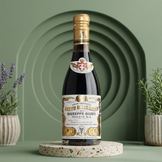 Giusti Aceto Balsamico di Modena IGP – 2 Medaglie d'Oro - Delikatess Express