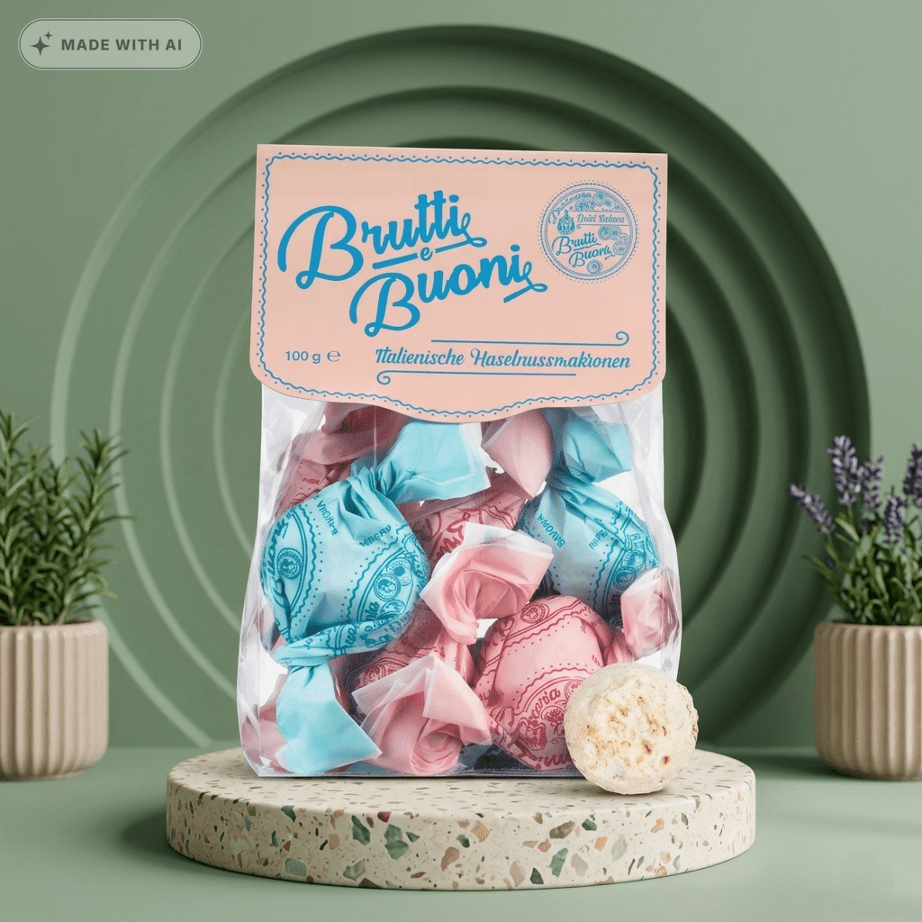 Haselnussbaisers Brutti e Buoni - Delikatess Express