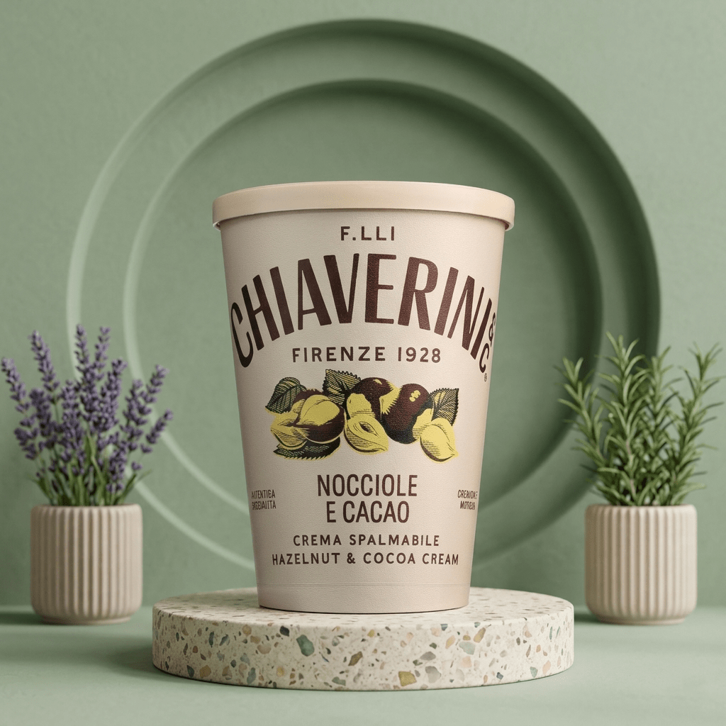 Haselnusscreme mit Kakao - Crema di nocciole e cacao - Delikatess Express