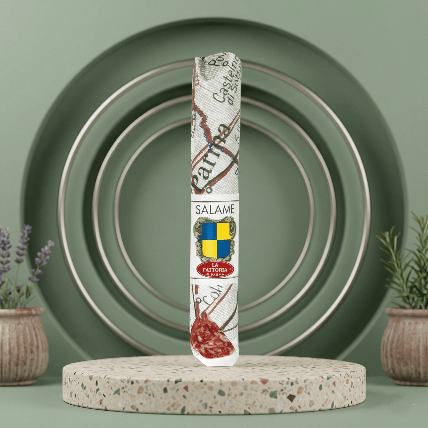 Italienische Salami - 'della Fattoria' - LA FATTORIA DI PARMA - Delikatess Express
